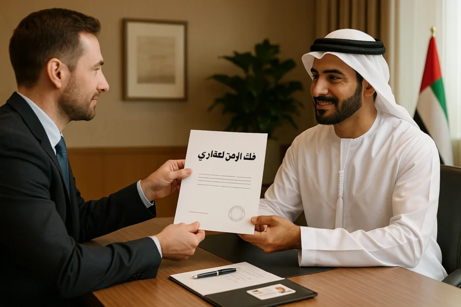 فك الرهن العقاري في أبوظبي