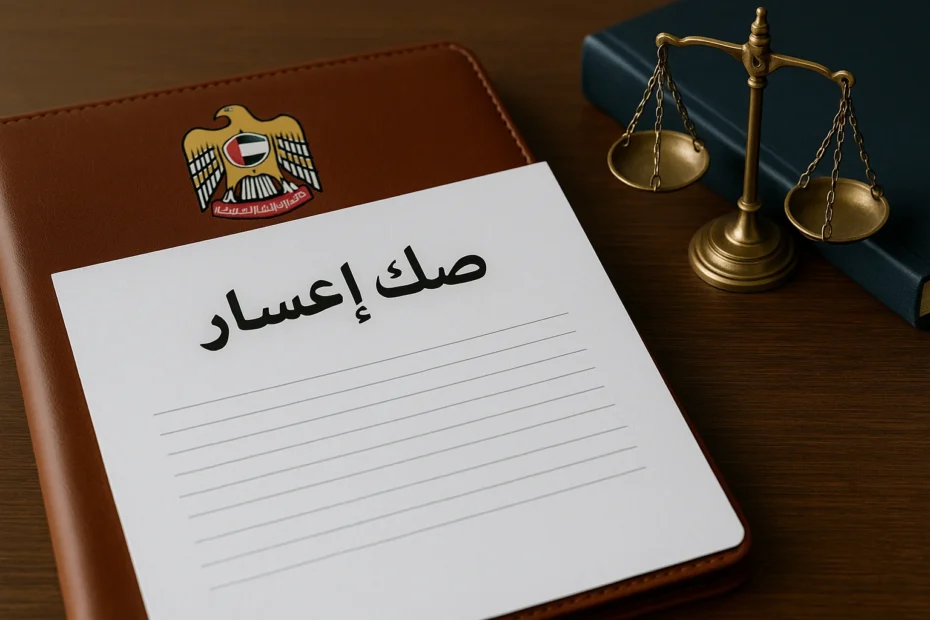 ماهو صك الاعسار في أبوظبي