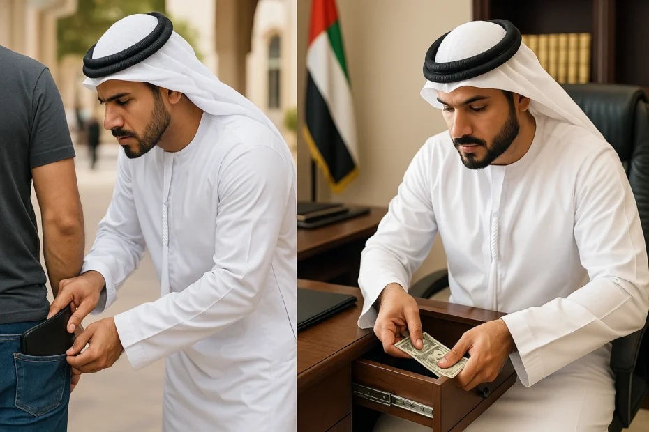 أهم (7) جوانب من الفرق بين السرقة والاختلاس​ في القانون الإماراتي