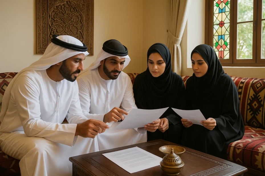 حصر الارث في أبوظبي