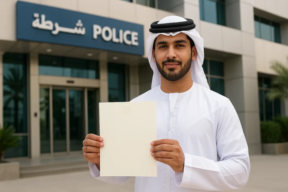 كيفية عمل صحيفة الحالة الجنائية في أبوظبي